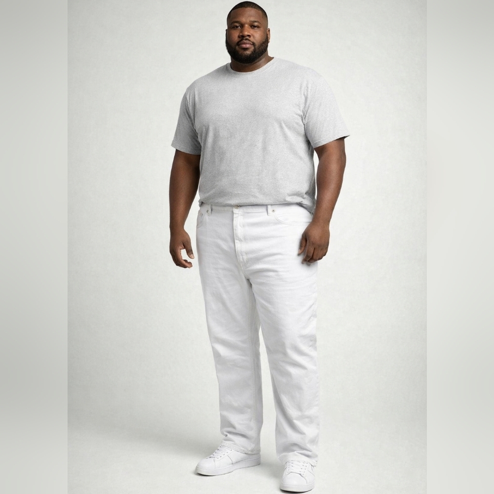 Beyond The Limit Premium White Denim Jeans Men's Big & Tall Various Sizes ✨️NWT